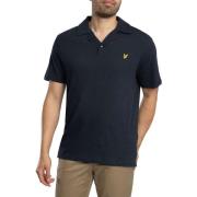 Polo Shirt Korte Mouw Lyle &amp; Scott Linnen poloshirt met reverskraa...