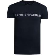 Pyjama's / nachthemden Emporio Armani Lounge Mega Logo T-shirt met ron...
