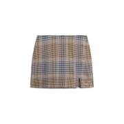 Rok Superdry Mini jupe à carreaux femme