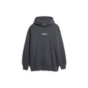 Sweater Superdry Sweatshirt à capuche ample à motif et micro logo