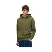 Sweater Superdry Sweatshirt à capuche et micro logo