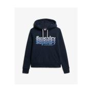 Sweater Superdry Sweatshirt à capuche femme Stacked