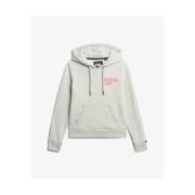 Sweater Superdry Sweatshirt à capuche fluo femme