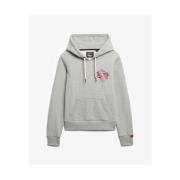 Sweater Superdry Sweatshirt à capuche métallisé femme Athletic