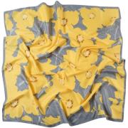 Sjaal Alberto Cabale Grote Zijden Vierkant Bigpetale Zoé