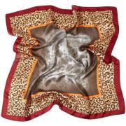Sjaal Alberto Cabale Cheetah Cléo zijde vierkantje