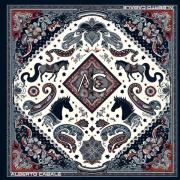 Sjaal Alberto Cabale Kleine zijden vierkante Bandana Horse Cléo