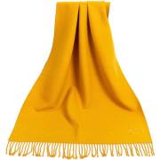 Sjaal Alberto Cabale Gele cashmere sjaal Recto-Verso