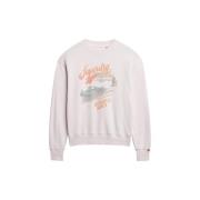 Sweater Superdry Sweatshirt ample à motif femme Souvenir