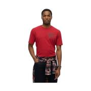 T-shirt Korte Mouw Superdry T-shirt ample à motif B-Movie