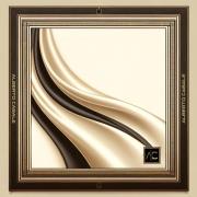 Sjaal Alberto Cabale Kleine zijden sjaal Paint Cléo