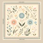 Sjaal Alberto Cabale Grote zijden sjaal Nature Zoé