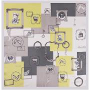 Sjaal V 1969 Carré de Soie FRAME