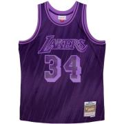 Onderhemden Mitchell And Ness Maillot Los Angeles Lakers Monochrome Sw...