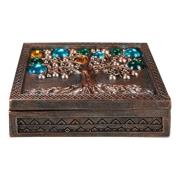 Manden en dozen Signes Grimalt Levensboom Doos