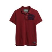 Polo Shirt Korte Mouw Superdry Polo Vintage Athletic
