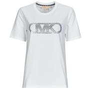 T-shirt Korte Mouw MICHAEL Michael Kors CROP GWSH EMPIRE STUD TEE