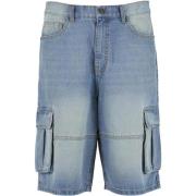 Korte Broek Urban Classics Bermuda cargo en jean Relaxed