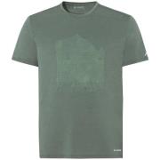 T-shirt Korte Mouw Vaude T-shirt en laine Tekoa