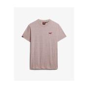 T-shirt Korte Mouw Superdry T-shirt en coton bio Essential Logo