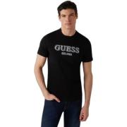 T-shirt Korte Mouw Guess T-shirt col rond Logo