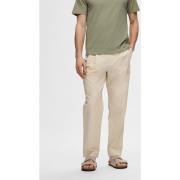 Broek Selected 16093636 RELAXED CROP-FOG