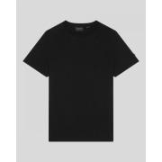 T-shirt Lyle &amp; Scott TS2255TON SUPERFINE-Z865 JET BLACK