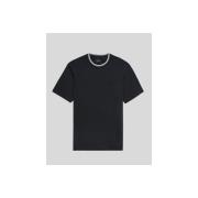 T-shirt Lyle &amp; Scott TS2227TON TIPPED SUPERFINE-Z271 DARK NAVY