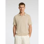 T-shirt Selected 16096197 MATTIS-OATMEAL