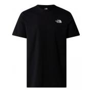 T-shirt The North Face NF0A87NV M SS BOX NSE-JK31 BLACK