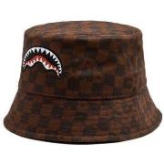 Hoed Sprayground SP14998BRW CHECK-BUCKET CAP