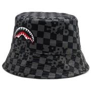 Hoed Sprayground SP14998GRY CHECK-BUCKET CAP