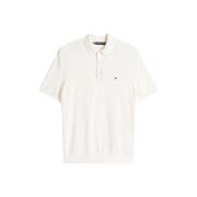 T-shirt Tommy Hilfiger MW0MW38465 INTERLOCK PLACKET-YBR WHITE