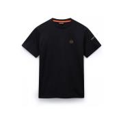 T-shirt Napapijri S-BADGE NP0A4I3N-0411 BLACK