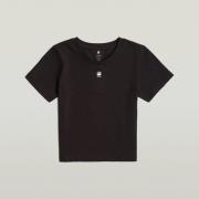Top G-Star Raw D26446-3310 CROPPED MINI-6484 BLACK