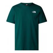 T-shirt The North Face NF0A87NP M SS BOX NSE TEE-A1B1 DEEP NORI
