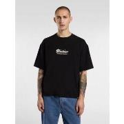 T-shirt Dickies LEWISTOWN SS TEE - DK0A4XCD-BLK1 BLACK