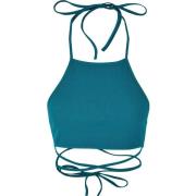 Top Urban Classics Débardeur crop trapèze côtelé femme