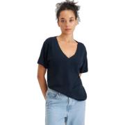 T-shirt Korte Mouw Dockers T-shirt col en V femme