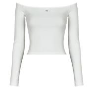 T-Shirt Lange Mouw Tommy Jeans TJW SLIM ESSENTIAL BOAT NECK LS