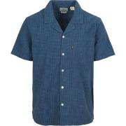 Overhemd Lange Mouw Levis Short Sleeve Overhemd Duke Dobby Blauw