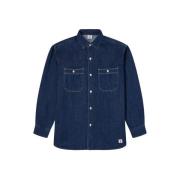 Overhemd Lange Mouw Edwin I035112.WORK SHIRT LS JAPAN-01.5V DARK USED