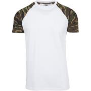 T-shirt Korte Mouw Urban Classics T-shirt Urban Classic raglan contrat