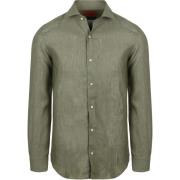 Overhemd Lange Mouw Suitable Overhemd Linnen Groen