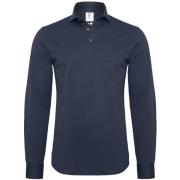 T-shirt R2 Amsterdam R2 Long Sleeve Polo Jersey Navy