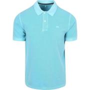T-shirt Mcgregor Piqué Polo Aqua Blauw