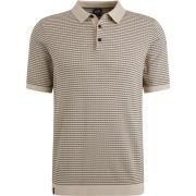 T-shirt Vanguard Knitted Poloshirt Print Beige