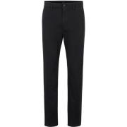 Broek BOSS Satin Chino Zwart