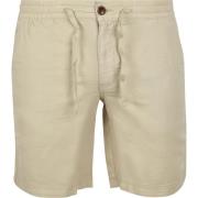 Broek Superdry Short Linen Merchant Abbey Stone