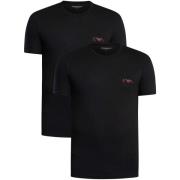 Pyjama's / nachthemden Emporio Armani 2-pack Lounge Crew Neck T-shirt